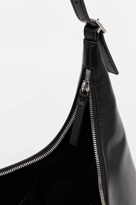 Calvin Klein torebka skórzana LV04F3262G czarny