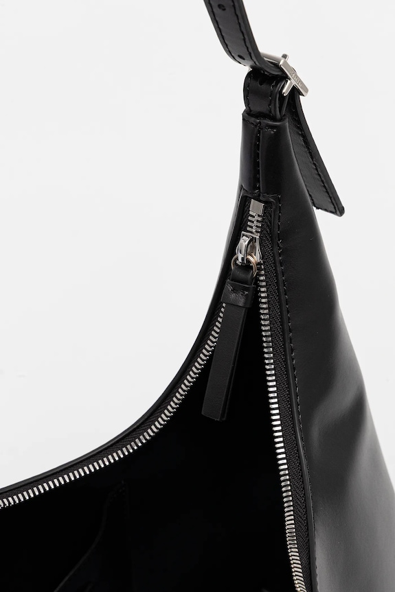 Calvin Klein torebka skórzana LV04F3262G czarny