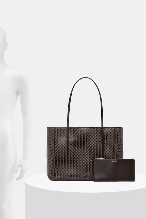 Calvin Klein tote bag pentru femei cu imitație de piele LV04F3266G