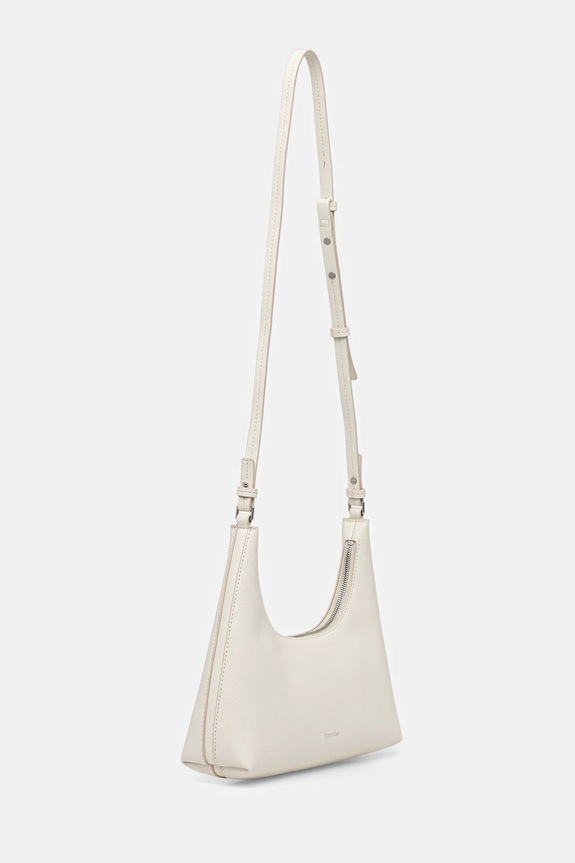 Calvin Klein kabelka dámska z imitácie kože LV04F3272G béžová