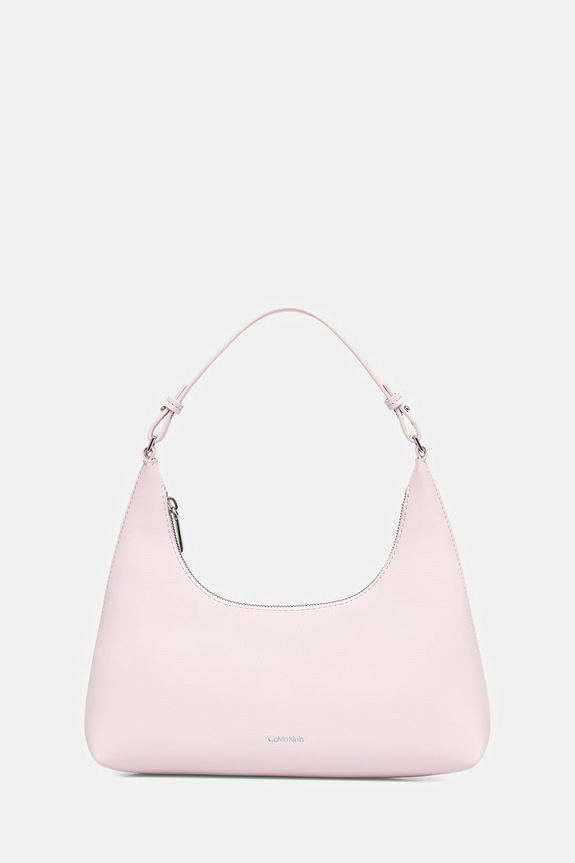 Calvin Klein torebka damska z imitacji skóry różowy LV04F3272G