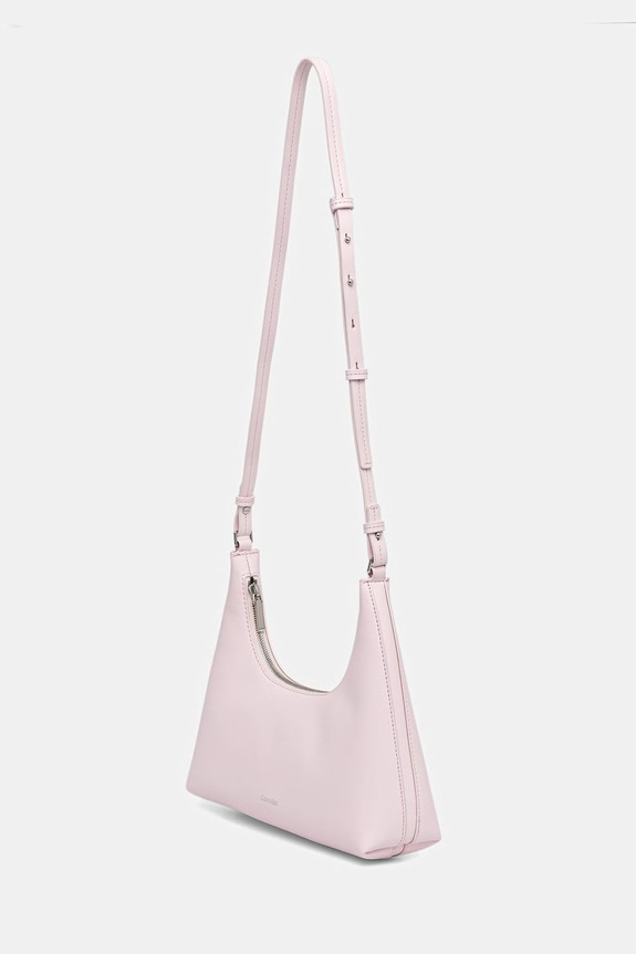 Calvin Klein torebka damska z imitacji skóry LV04F3272G różowy SS26