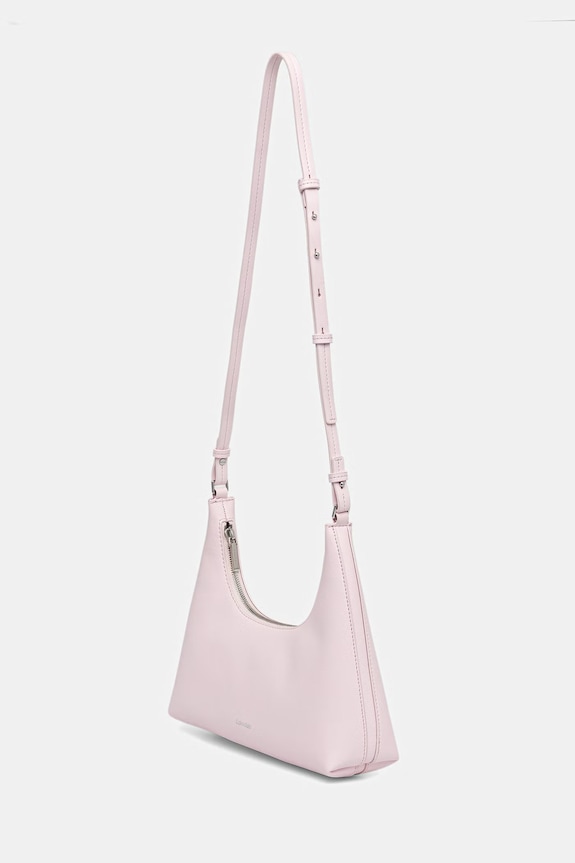 Calvin Klein torebka damska z imitacji skóry LV04F3272G różowy SS26