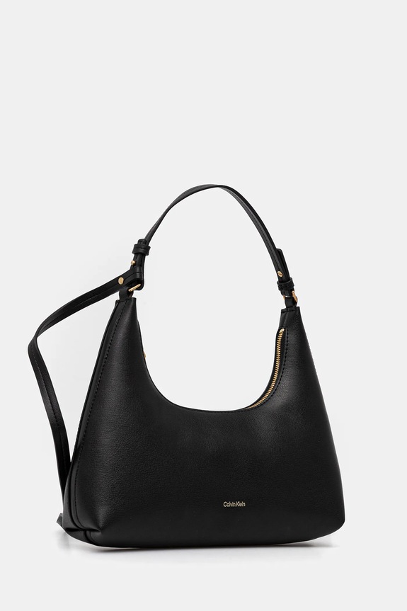 Calvin Klein torebka damska z imitacji skóry LV04F3272G czarny SS26