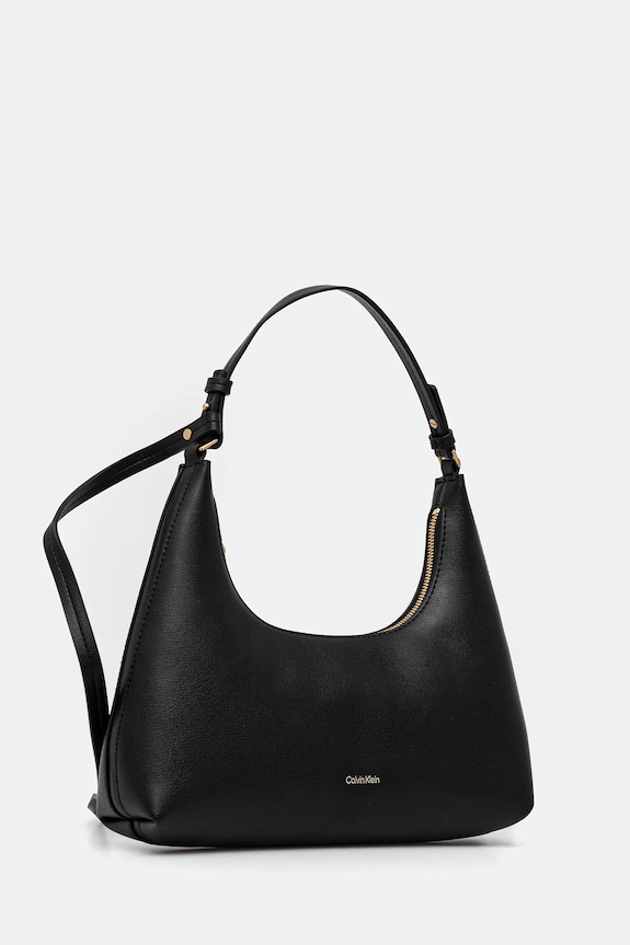Calvin Klein torebka damska z imitacji skóry LV04F3272G czarny SS26