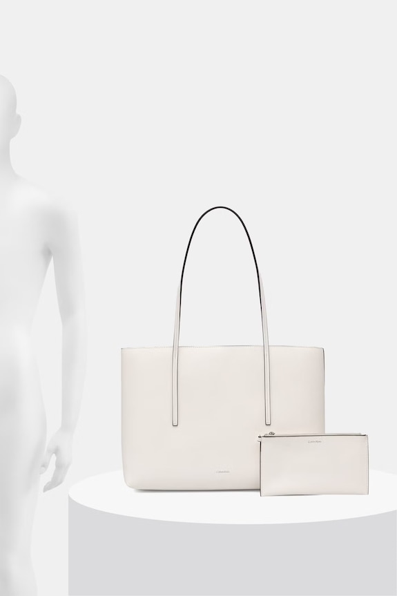 Calvin Klein borsa shopper da donna in similpelle LV04F3274G