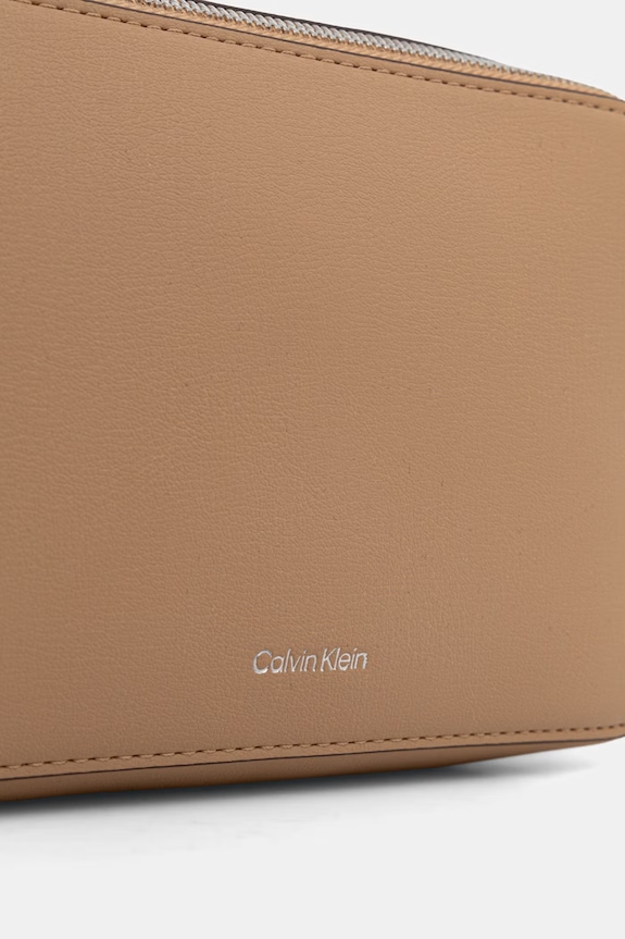 Calvin Klein χιαστί γυναικεία από απομίμηση δέρματος μπεζ LV04F3276G