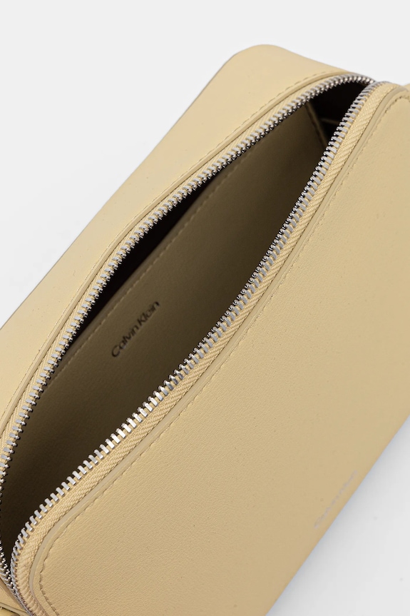 Calvin Klein torebka crossbody damska z imitacji skóry LV04F3276G żółty
