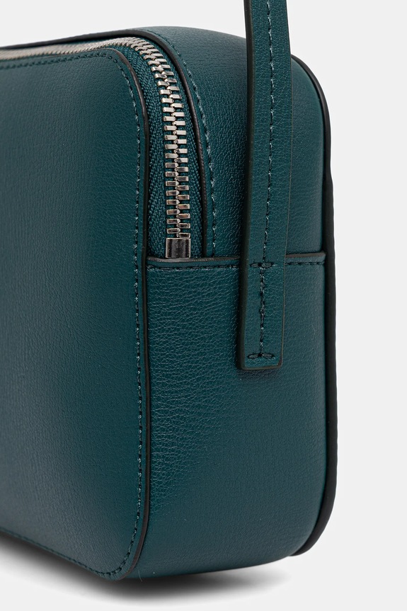 Calvin Klein geantă crossbody de damă cu imitație de piele turcoaz LV04F3276G