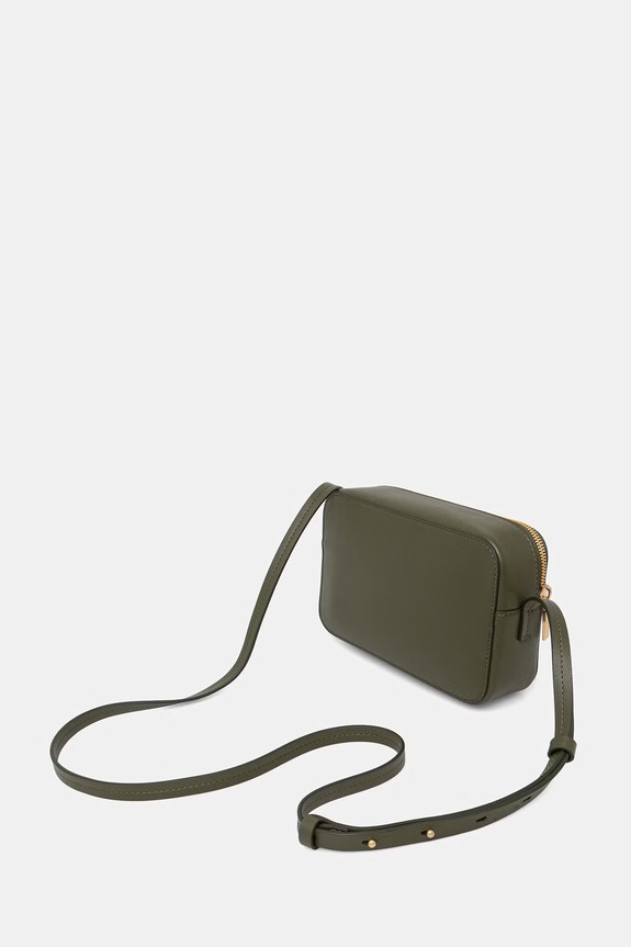 Doplnky Calvin Klein crossbody kabelka dámska z imitácie kože LV04F3276G zelená
