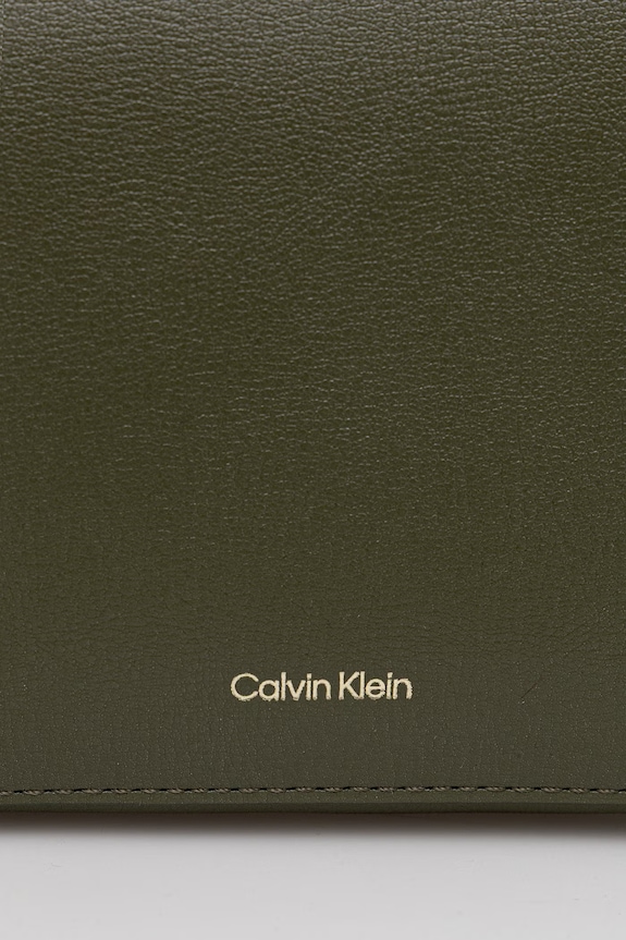 Calvin Klein crossbody kabelka dámska z imitácie kože zelená LV04F3276G