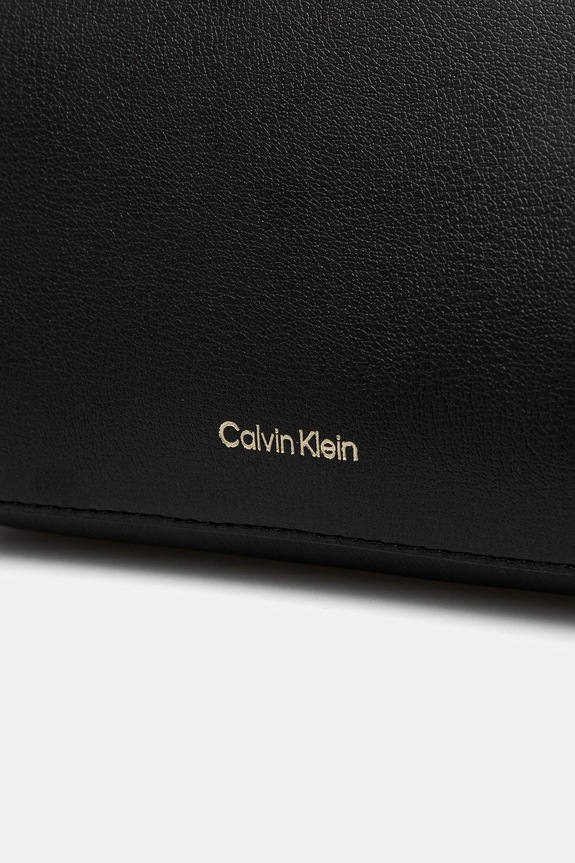 Calvin Klein torebka crossbody damska z imitacji skóry czarny LV04F3276G
