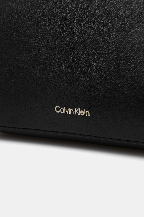 Calvin Klein torebka crossbody damska z imitacji skóry czarny LV04F3276G