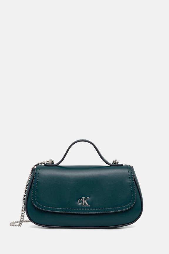 Τσάντα Calvin Klein συνθετικό τιρκουάζ LV04F3282G