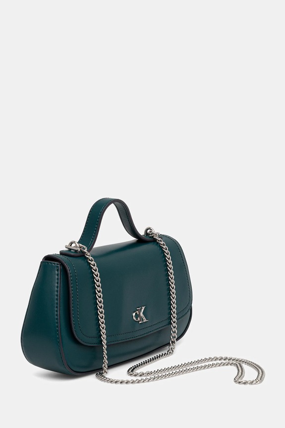 Τσάντα Calvin Klein LV04F3282G τιρκουάζ AW25