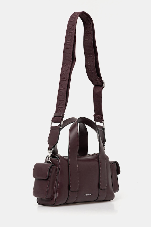 Τσάντα Calvin Klein LV04F3291G μωβ AW25