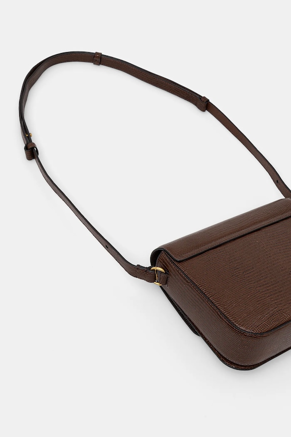 Accesorii Sessun geantă de piele 24102031 maro