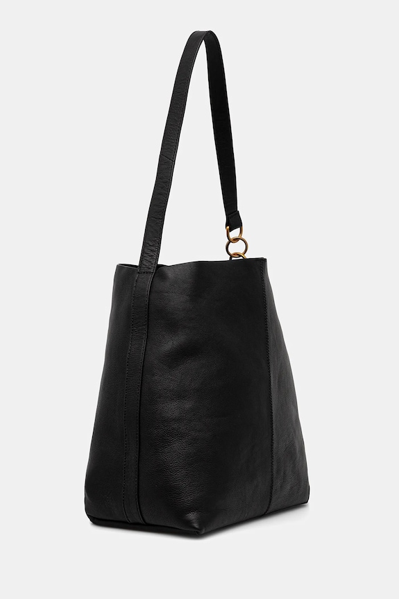 Αξεσουάρ Δερμάτινη τσάντα Sessun 25102016 μαύρο