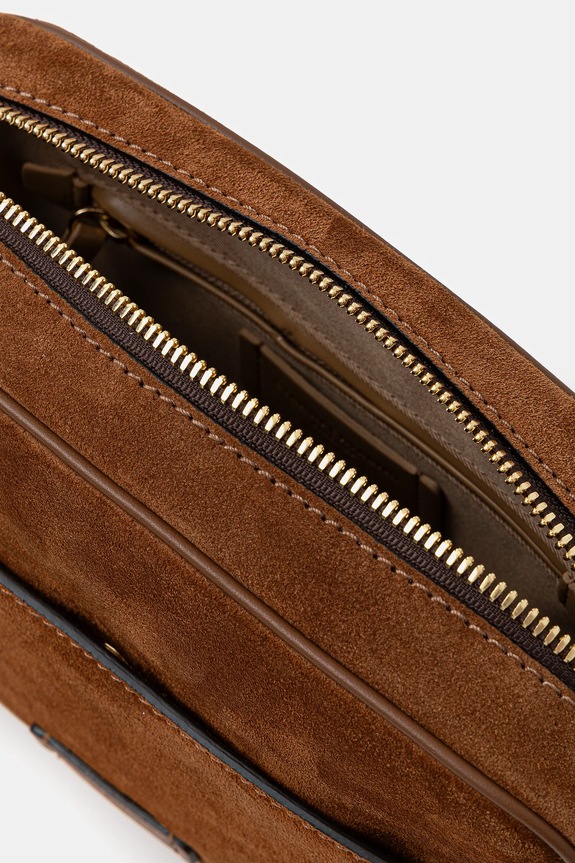 Gianni Chiarini velúr táska NINA BS.12060.CM barna