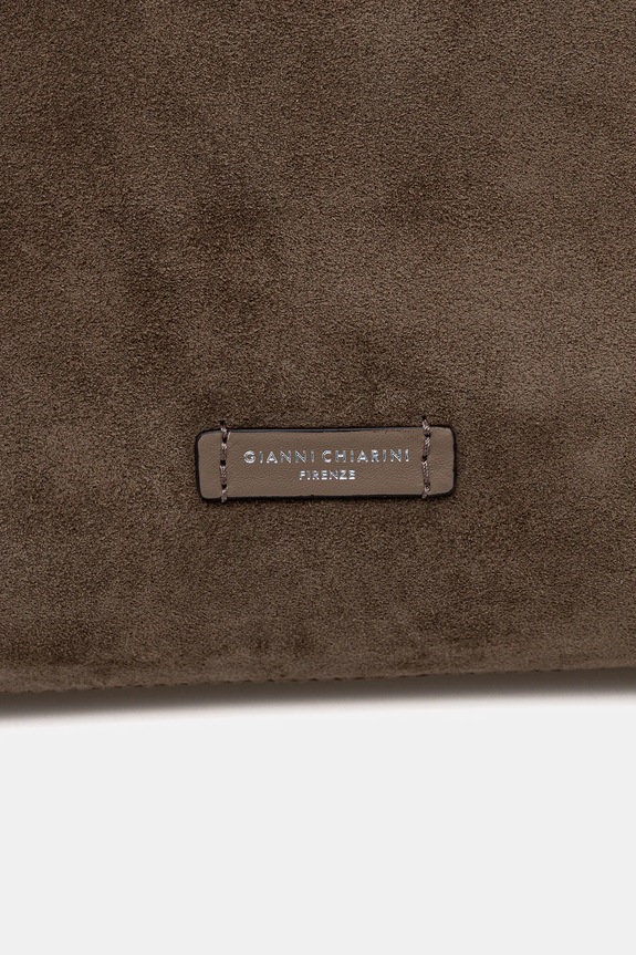 Gianni Chiarini torebka zamszowa JANIS brązowy BS.11246.CM