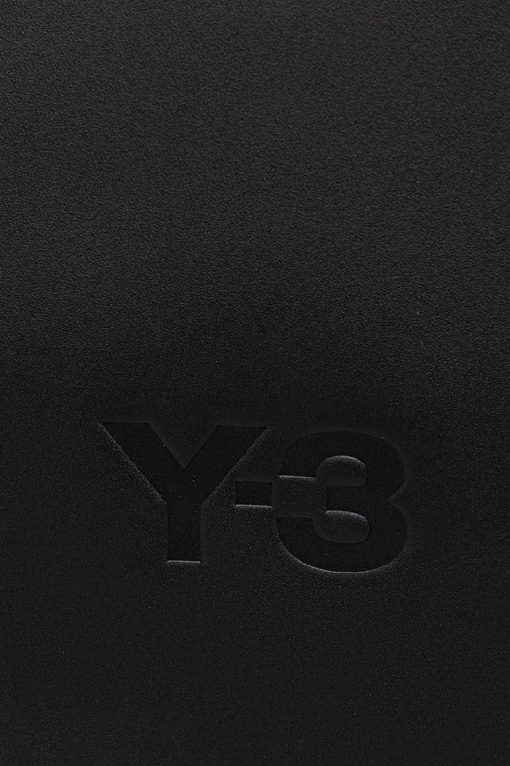 Y-3 borsa a mano in pelle Bowling nero KB9310