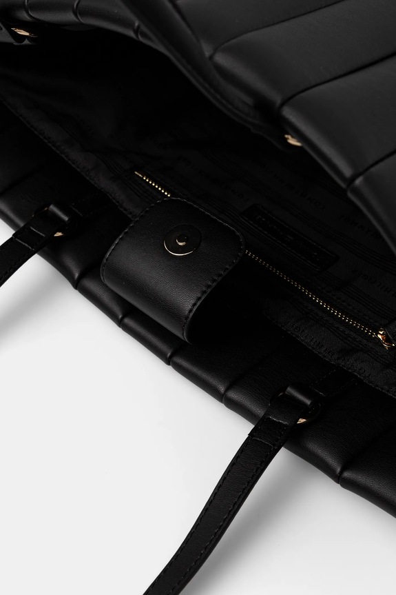 Τσάντα Tommy Hilfiger AW0AW17670 μαύρο