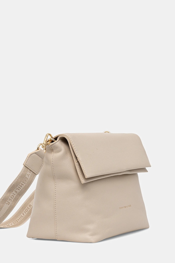 Τσάντα Tommy Hilfiger AW0AW17692 μπεζ AW25