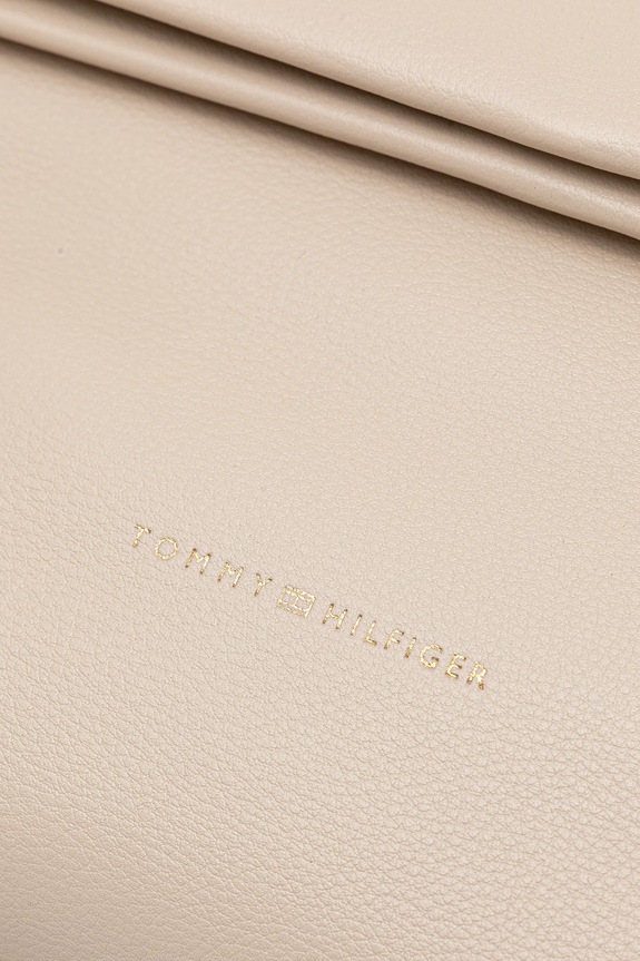 Τσάντα Tommy Hilfiger μπεζ AW0AW17692