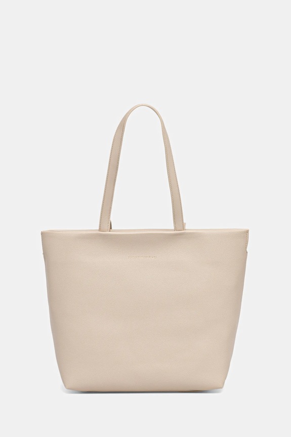 Tommy Hilfiger torebka mieści A4 beżowy AW0AW17693
