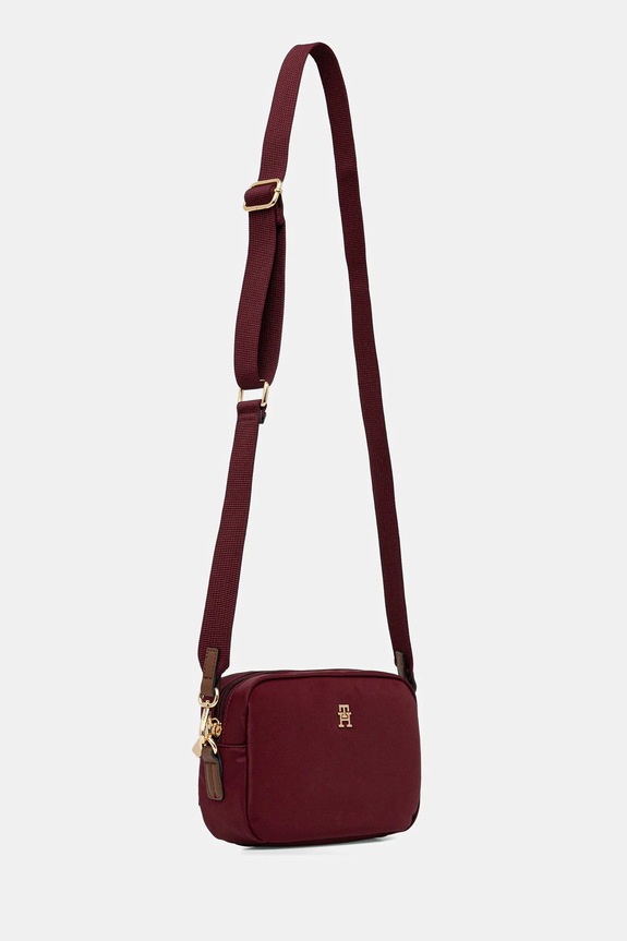 Tommy Hilfiger listonoszka damska AW0AW17704 bordowy SS26