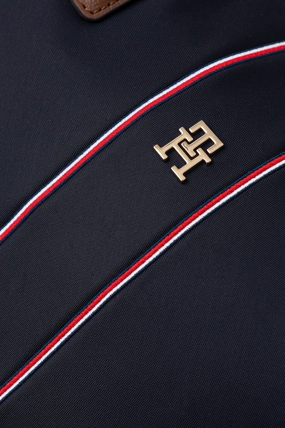 Τσάντα Tommy Hilfiger σκούρο μπλε AW0AW17706