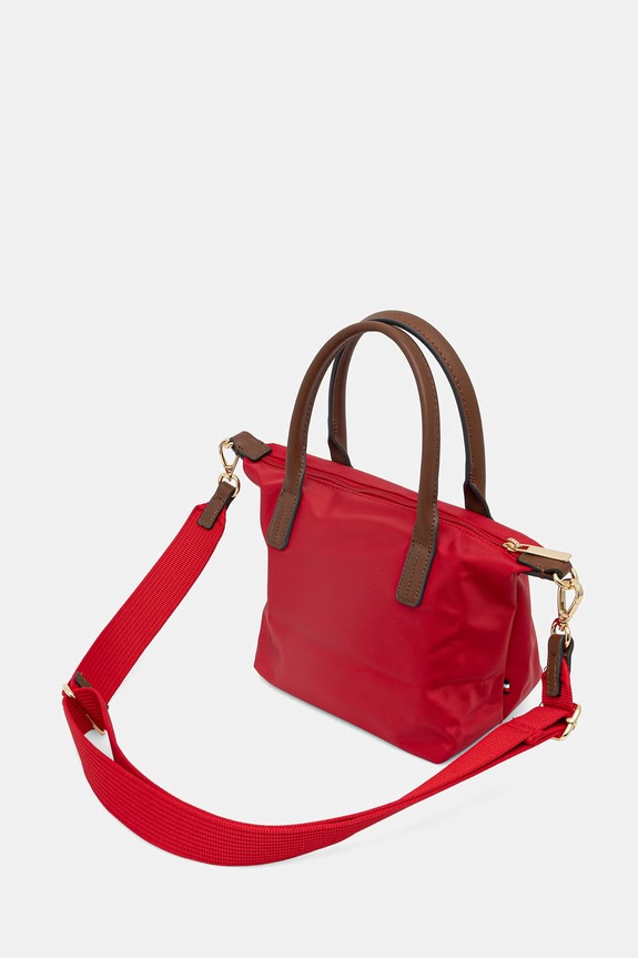 Doplnky Tommy Hilfiger crossbody kabelka dámska AW0AW17709 červená