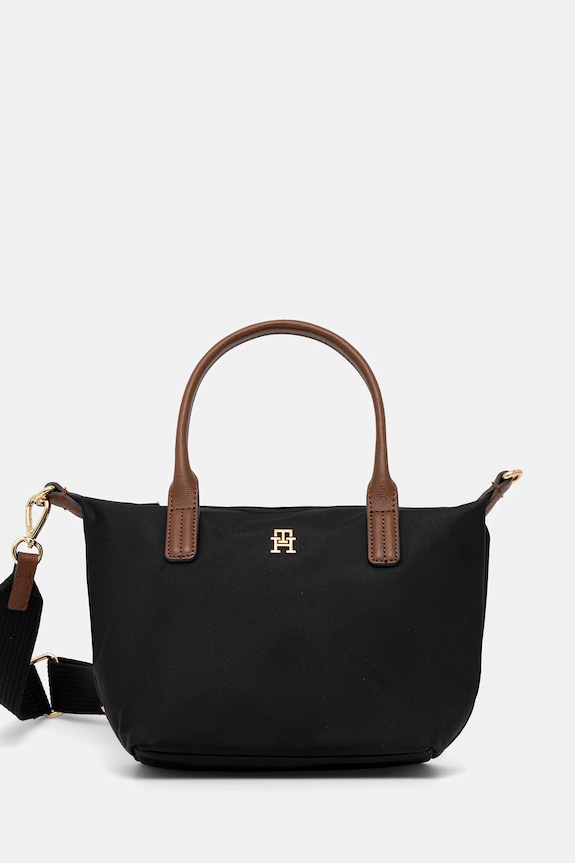 Tommy Hilfiger crossbody kabelka dámská hladký černá AW0AW17709