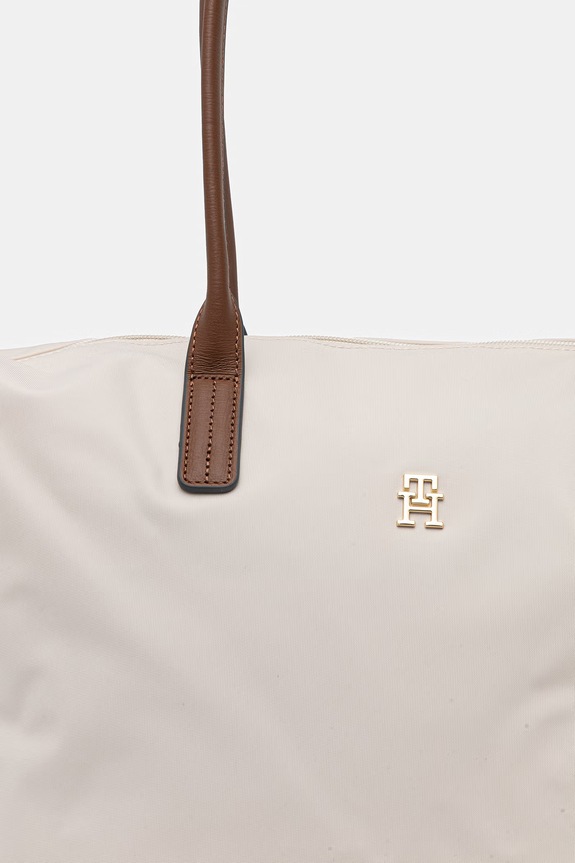 Tommy Hilfiger kabelka typu shopper dámska béžová AW0AW17711