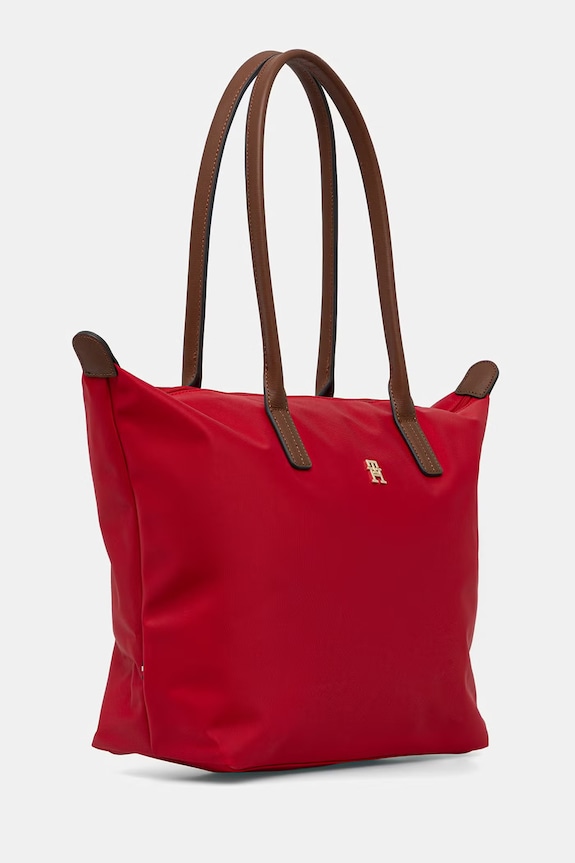 Tommy Hilfiger kabelka typu shopper dámska AW0AW17711 červená SS26