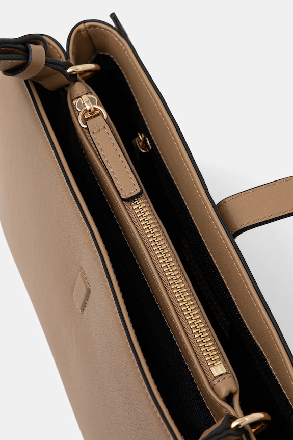 Τσάντα Tommy Hilfiger AW0AW17718 μπεζ