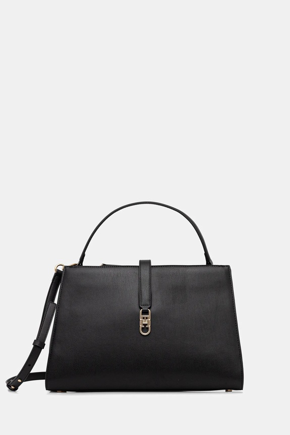 Tommy Hilfiger shopper torba za žene bez uzorka crna AW0AW17724