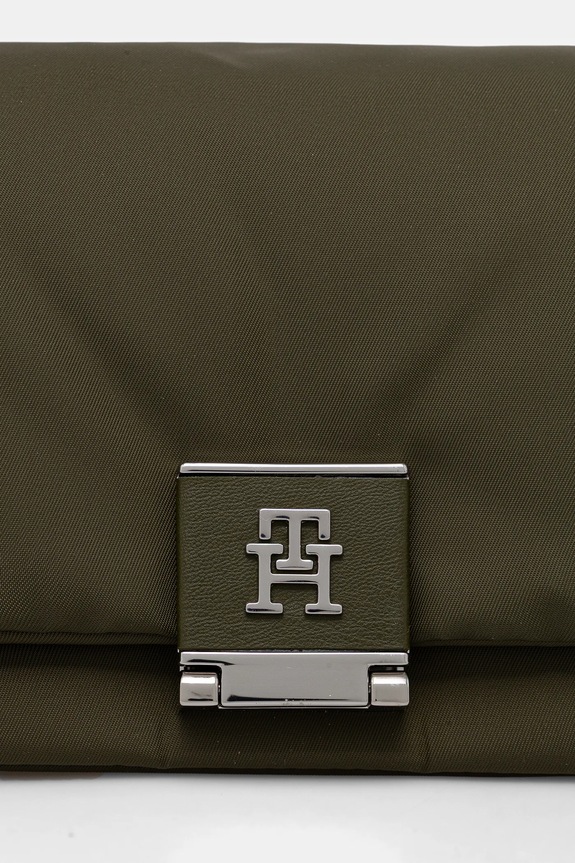 Kabelka Tommy Hilfiger zelená AW0AW17725