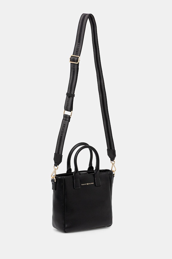 Τσάντα Tommy Hilfiger AW0AW17861 μαύρο AW25