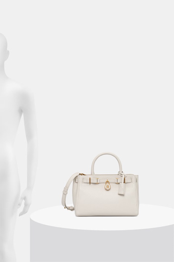Tommy Hilfiger női bőr vászontáska AW0AW17926