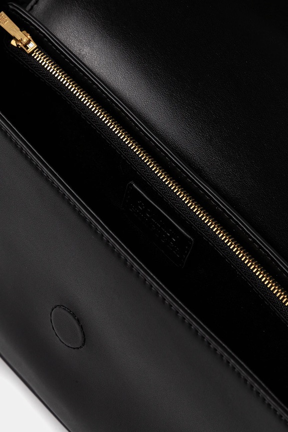 Tommy Hilfiger torebka skórzana AW0AW18204 czarny