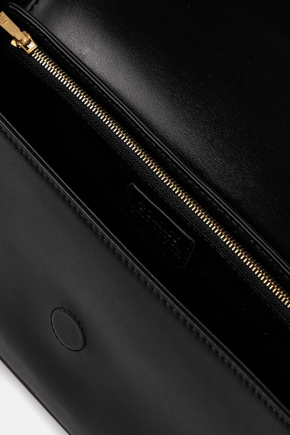Tommy Hilfiger torebka skórzana AW0AW18204 czarny