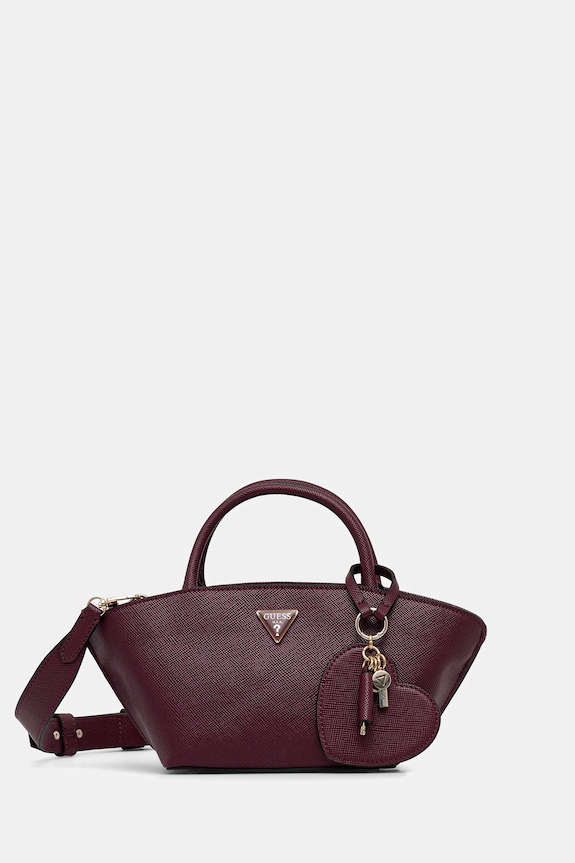 Guess poșetă BOLENA uni burgundia HWZG92.07760