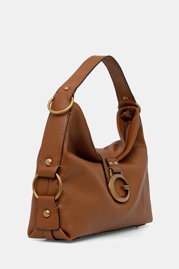 Guess kabelka hobo dámska z imitácie kože CAMDEN HWBB93.08180 hnedá SS26