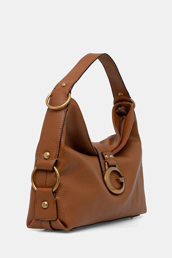 Guess kabelka hobo dámska z imitácie kože CAMDEN HWBB93.08180 hnedá SS26