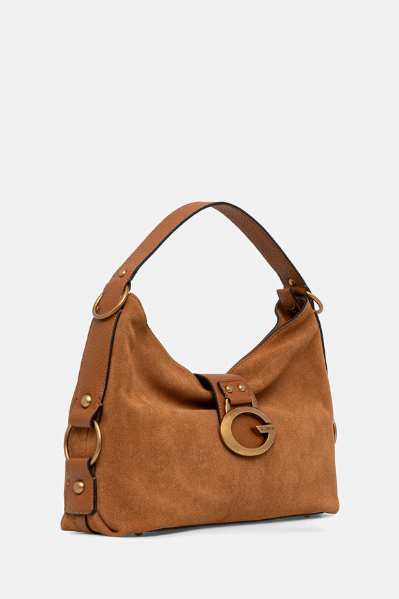 Guess borsa a mano in pelle CAMDEN HWSB93.08180 marrone AW25
