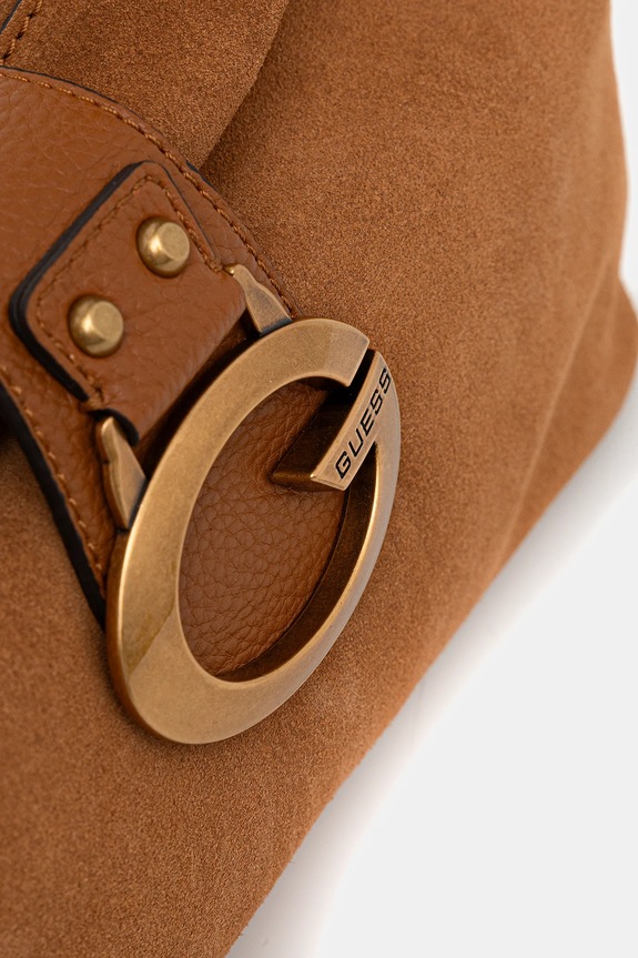 Guess borsa a mano in pelle CAMDEN marrone HWSB93.08180