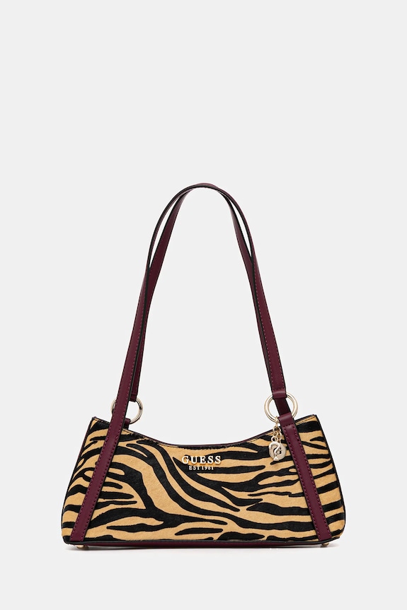 Guess kézitáska DOMITILLA szintetikus bőr barna HWZG75.29180