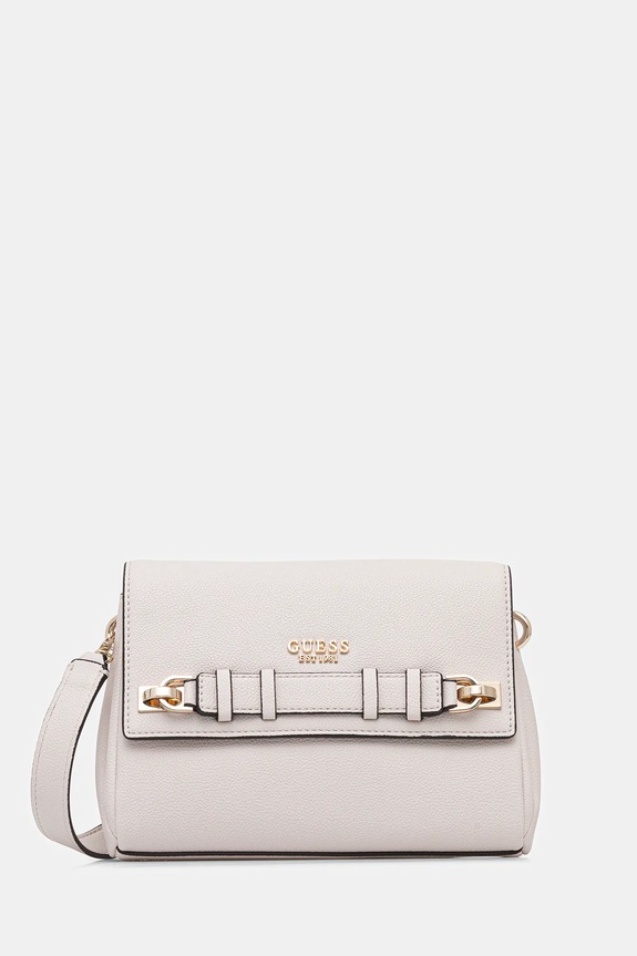 Guess torebka GREGORIA nie mieści A4 beżowy HWBG85.46200