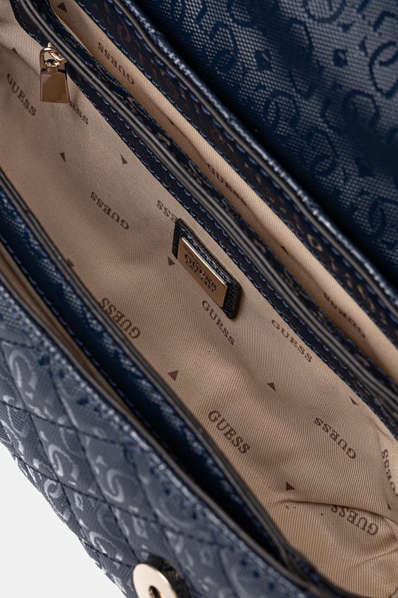 Τσάντα Guess IDRA HWGG81.57200 σκούρο μπλε